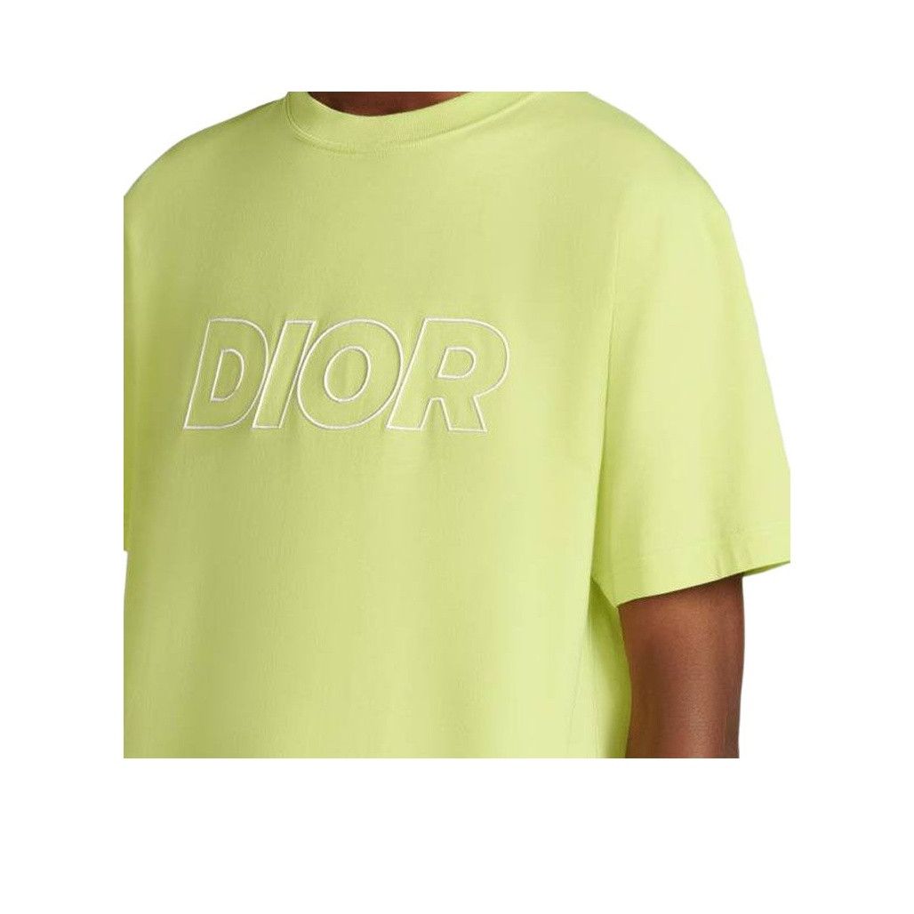 Dior Dior Logo Embroidered T-Shirt Size M Size US M / EU 48-50 / 2 - 11 Thumbnail