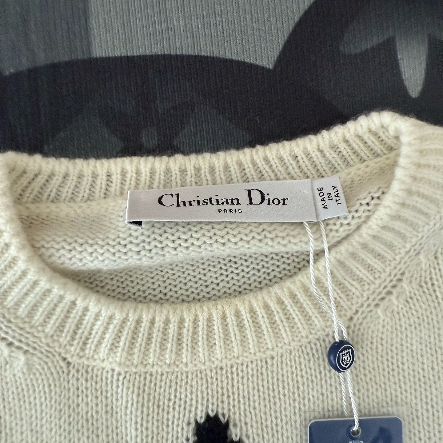 Dior Christian Dior Striped Cashmere Sweater Size IT 38 Size XS / US 0-2 / IT 36-38 - 6 Thumbnail