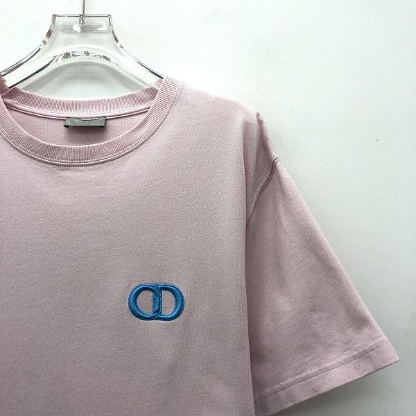 Dior Dior Logo Embroidery T-Shirt Size M Size US M / EU 48-50 / 2 - 6 Thumbnail