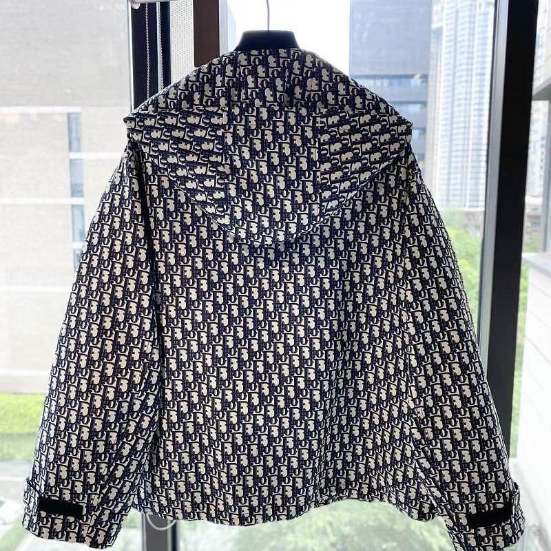 Dior Dior Oblique Print Zip Jacket Size L Size L / US 10 / IT 46 - 2 Thumbnail