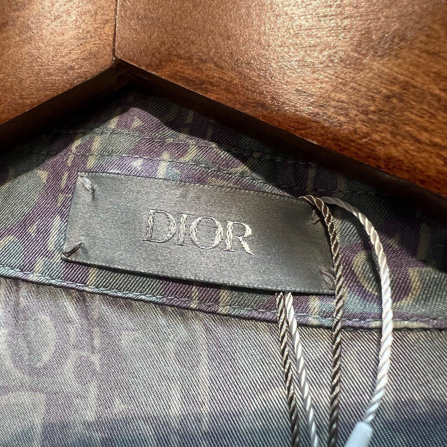 Dior Dior Oblique Silk Shirt Size XL Size US XL / EU 56 / 4 - 3 Thumbnail