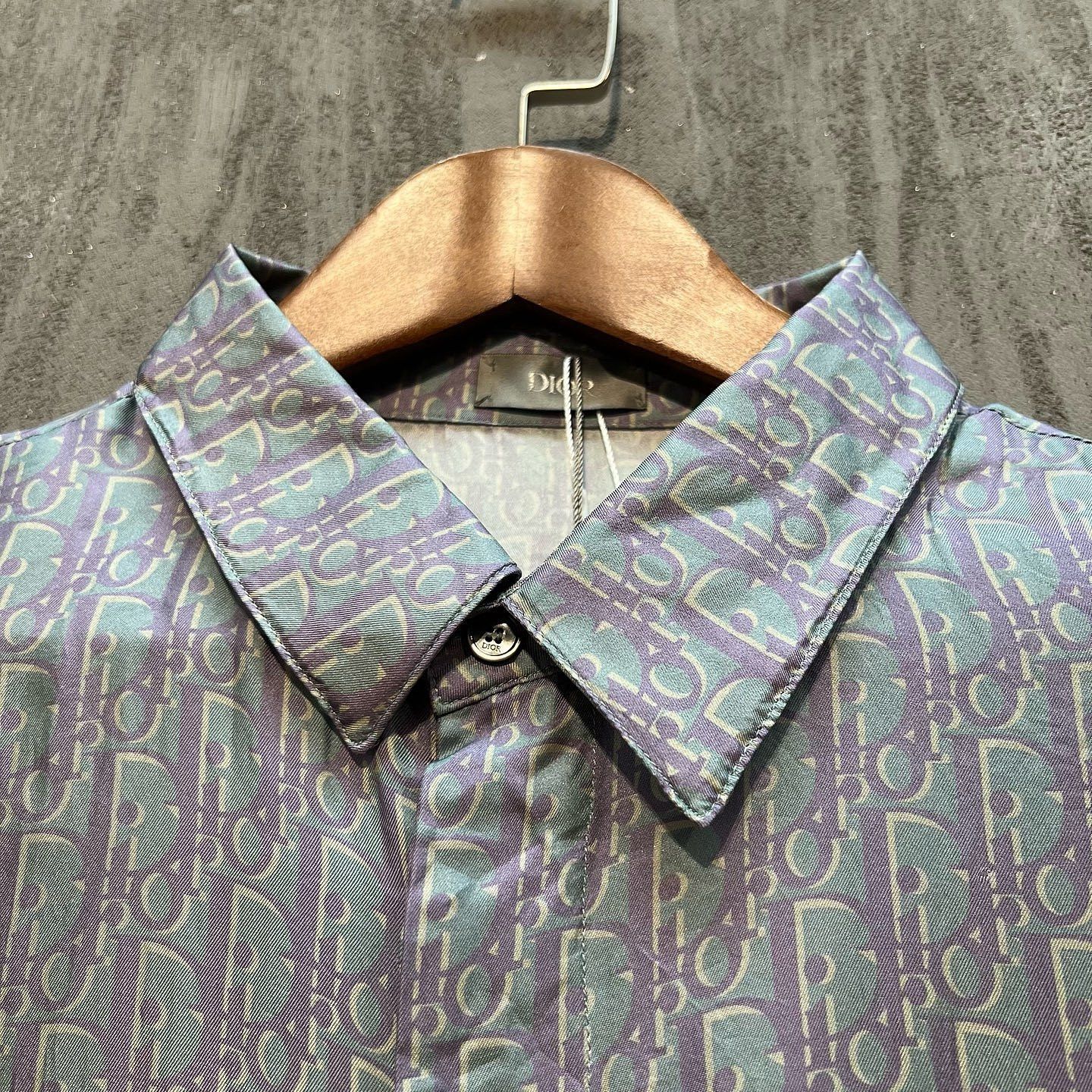 Dior Dior Oblique Silk Shirt Size XL Size US XL / EU 56 / 4 - 6 Thumbnail