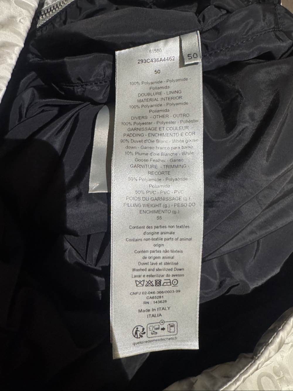 Dior Dior Oblique Down Jacket Size 50 Size US M / EU 48-50 / 2 - 4 Thumbnail
