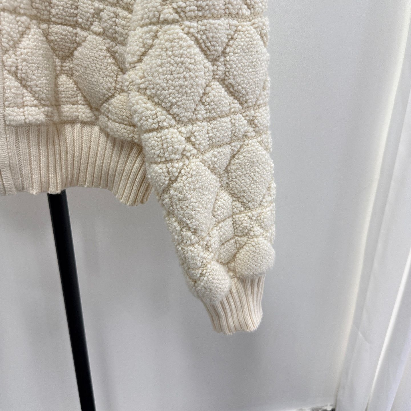 Dior Dior Quilted Knit Zip-Up Jacket Size 44 Size L / US 10 / IT 46 - 8 Thumbnail