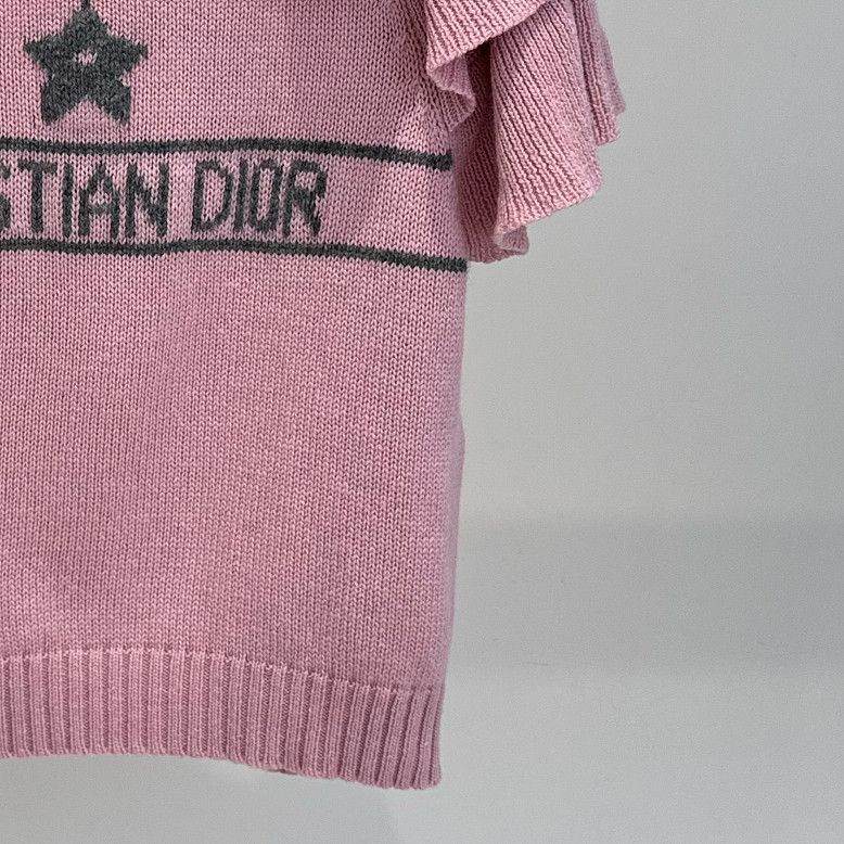 Dior Dior Star Logo Ruffled Knit Sweater FR 40 Size M / US 6-8 / IT 42-44 - 8 Thumbnail