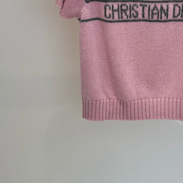 Dior Dior Star Logo Ruffled Knit Sweater FR 40 Size M / US 6-8 / IT 42-44 - 7 Thumbnail