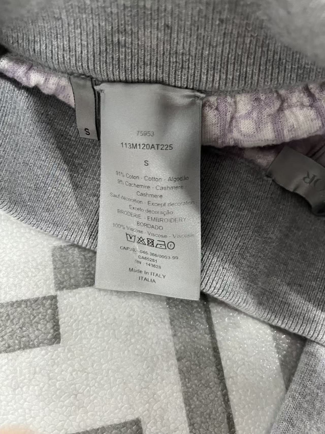 Dior Dior Cotton Cashmere Sweatpants Size S Size US 30 / EU 46 - 4 Thumbnail