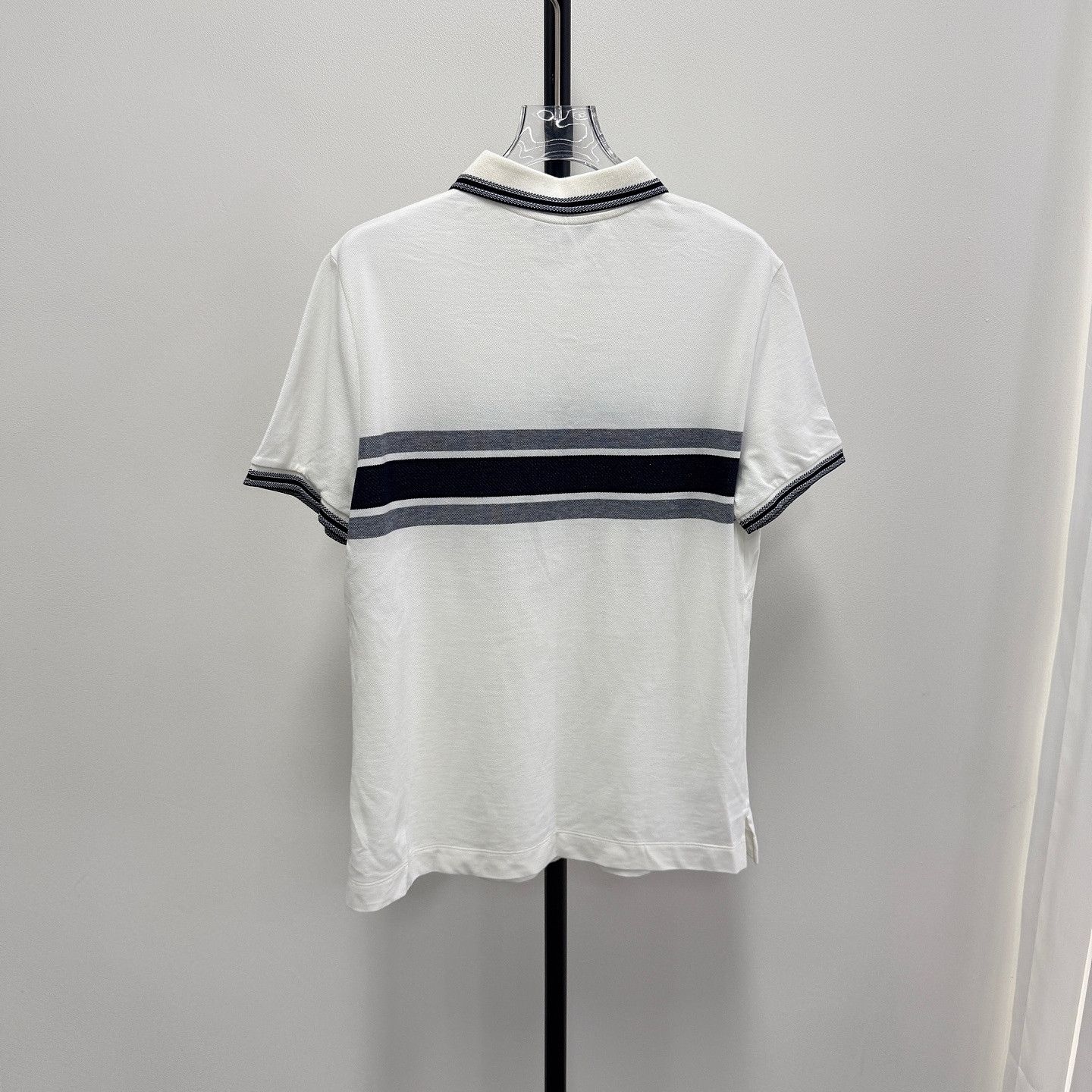 Dior Dior Striped Polo Shirt Size L Size L / US 10 / IT 46 - 2 Thumbnail