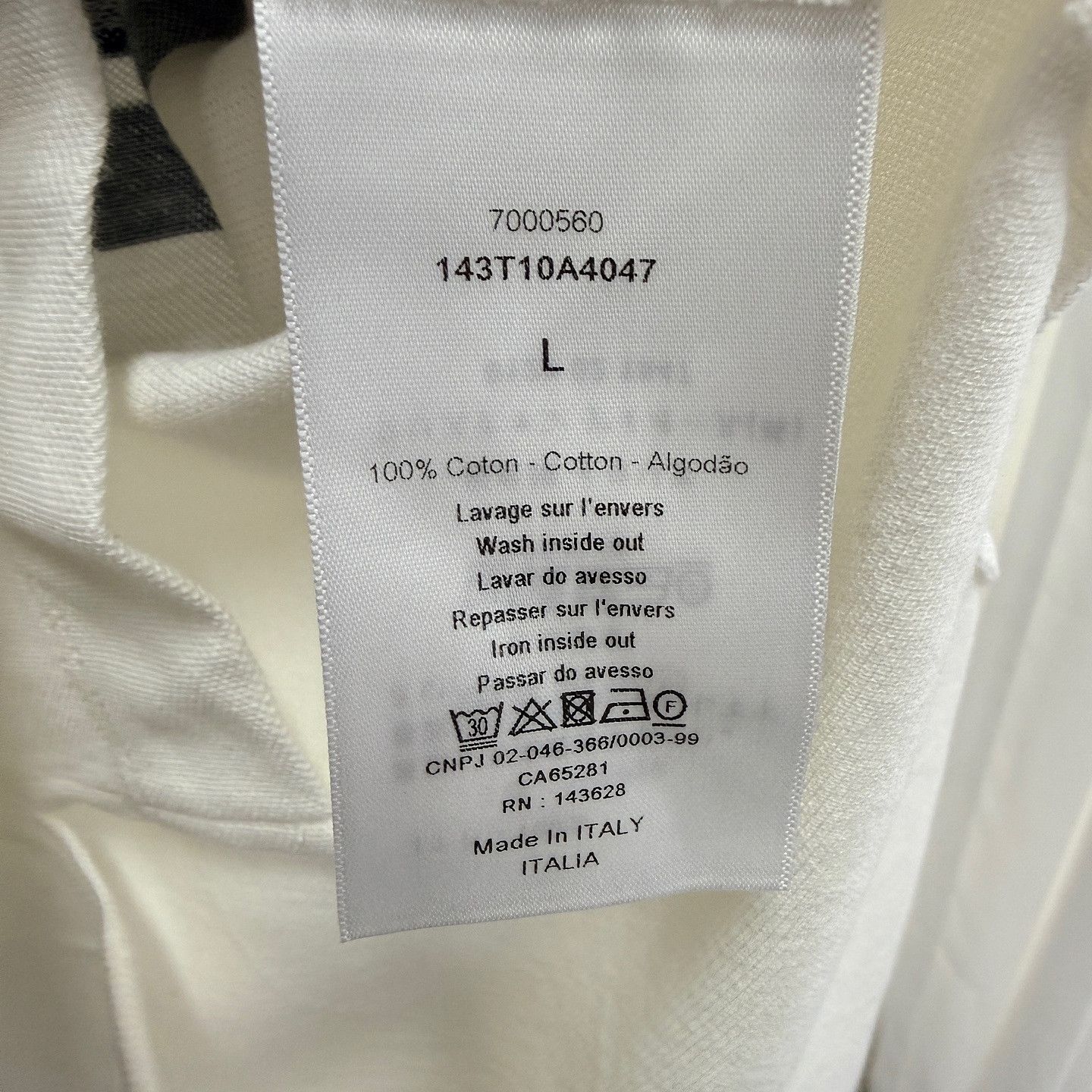 Dior Dior Striped Polo Shirt Size L Size L / US 10 / IT 46 - 4 Thumbnail