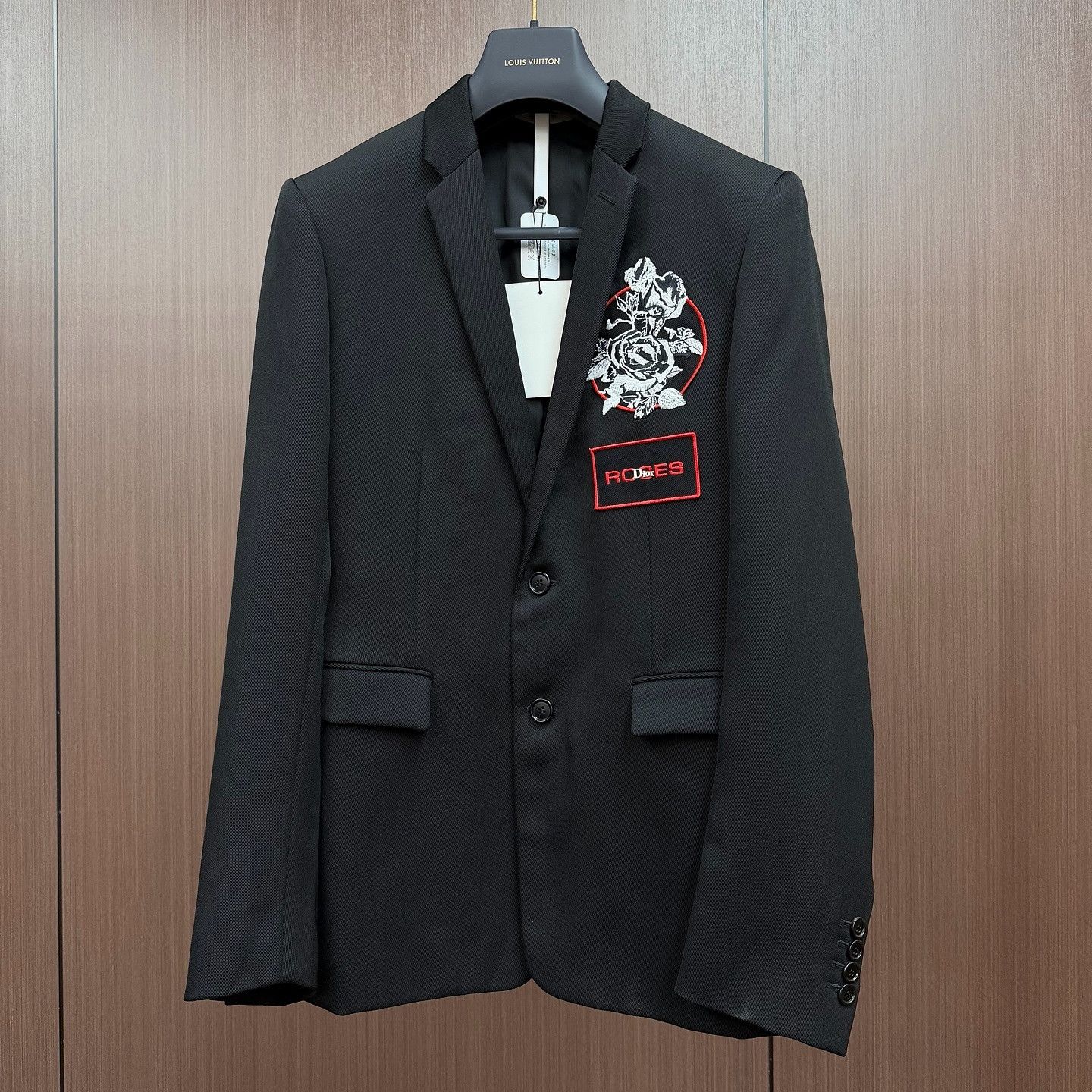 Dior Dior Rose Embroidery Blazer Size 48 Size 38R - 6 Thumbnail