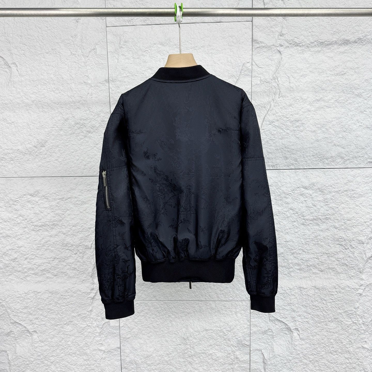 Dior Dior Jacquard Bomber Jacket Size M Size US M / EU 48-50 / 2 - 2 Thumbnail