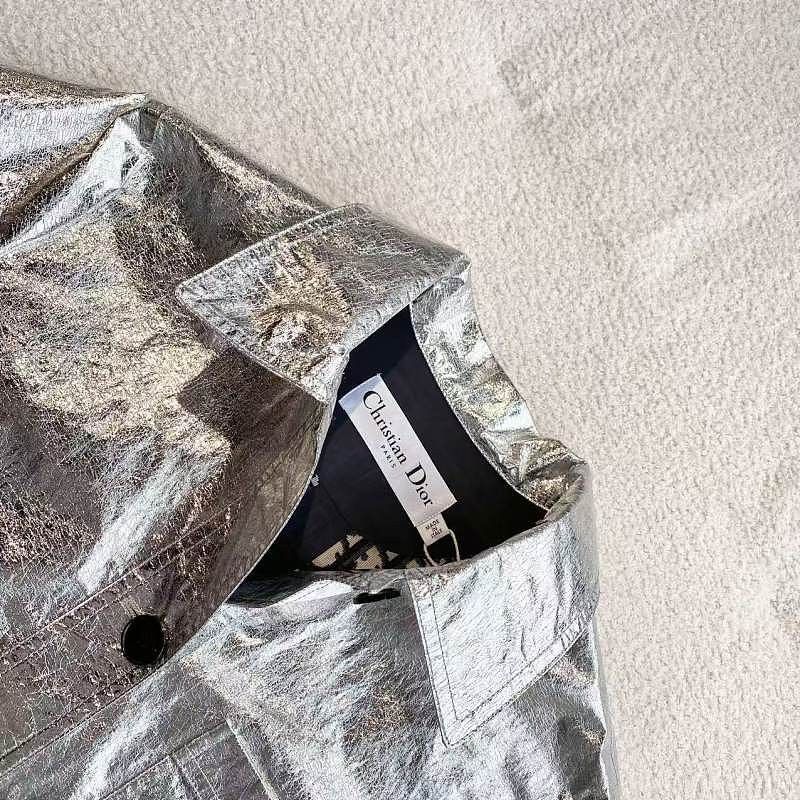 Dior Christian Dior Metallic Jacket Size 38 Size S / US 4 / IT 40 - 3 Thumbnail