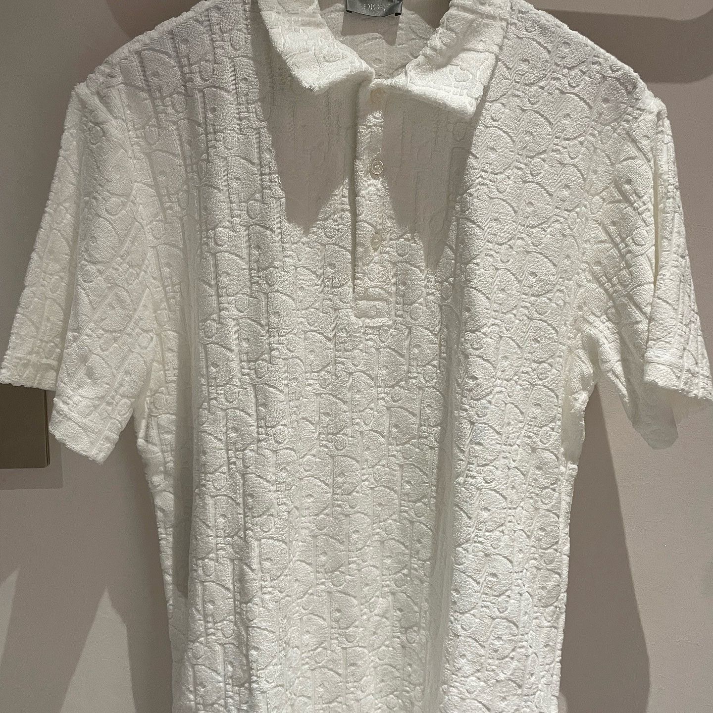 Dior Dior Oblique Jacquard Polo Shirt Size S Size US S / EU 44-46 / 1 - 6 Thumbnail