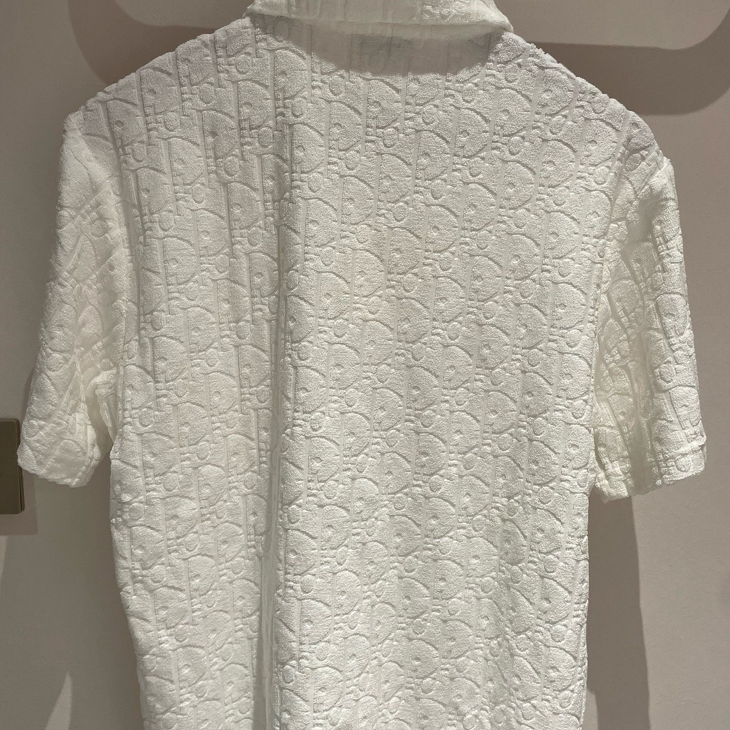 Dior Dior Oblique Jacquard Polo Shirt Size S Size US S / EU 44-46 / 1 - 2 Thumbnail