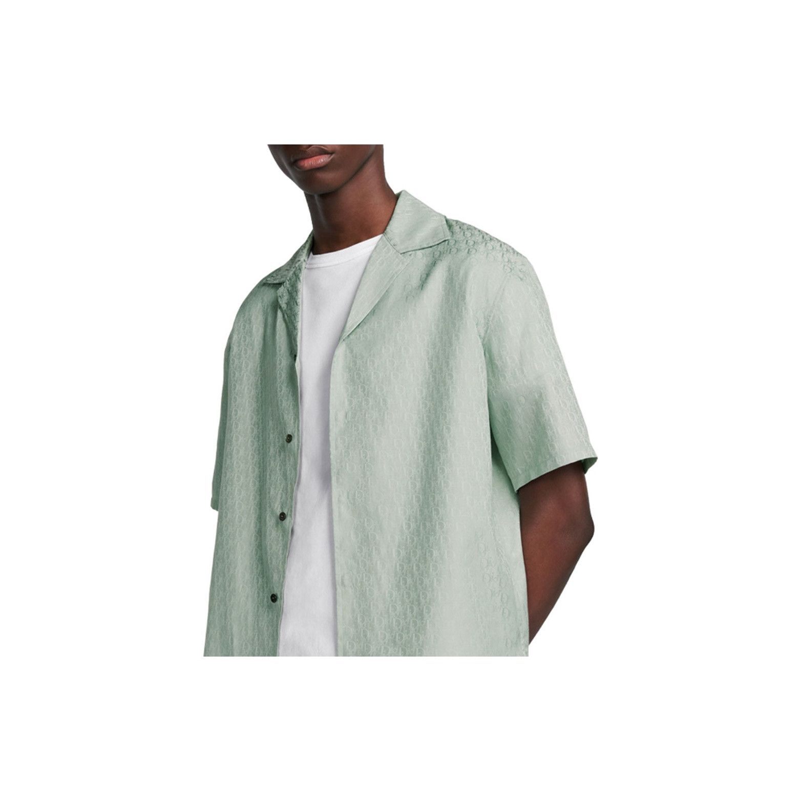 Dior Dior Oblique Silk Blend Button Up Shirt Size XL Size US XL / EU 56 / 4 - 7 Thumbnail