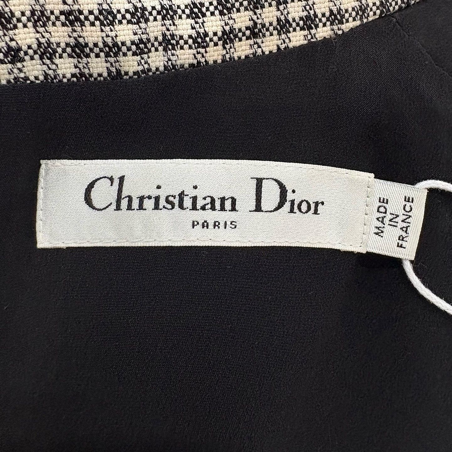 Dior Christian Dior Houndstooth Mini Dress Size 36 Size XS / US 0-2 / IT 36-38 - 3 Thumbnail
