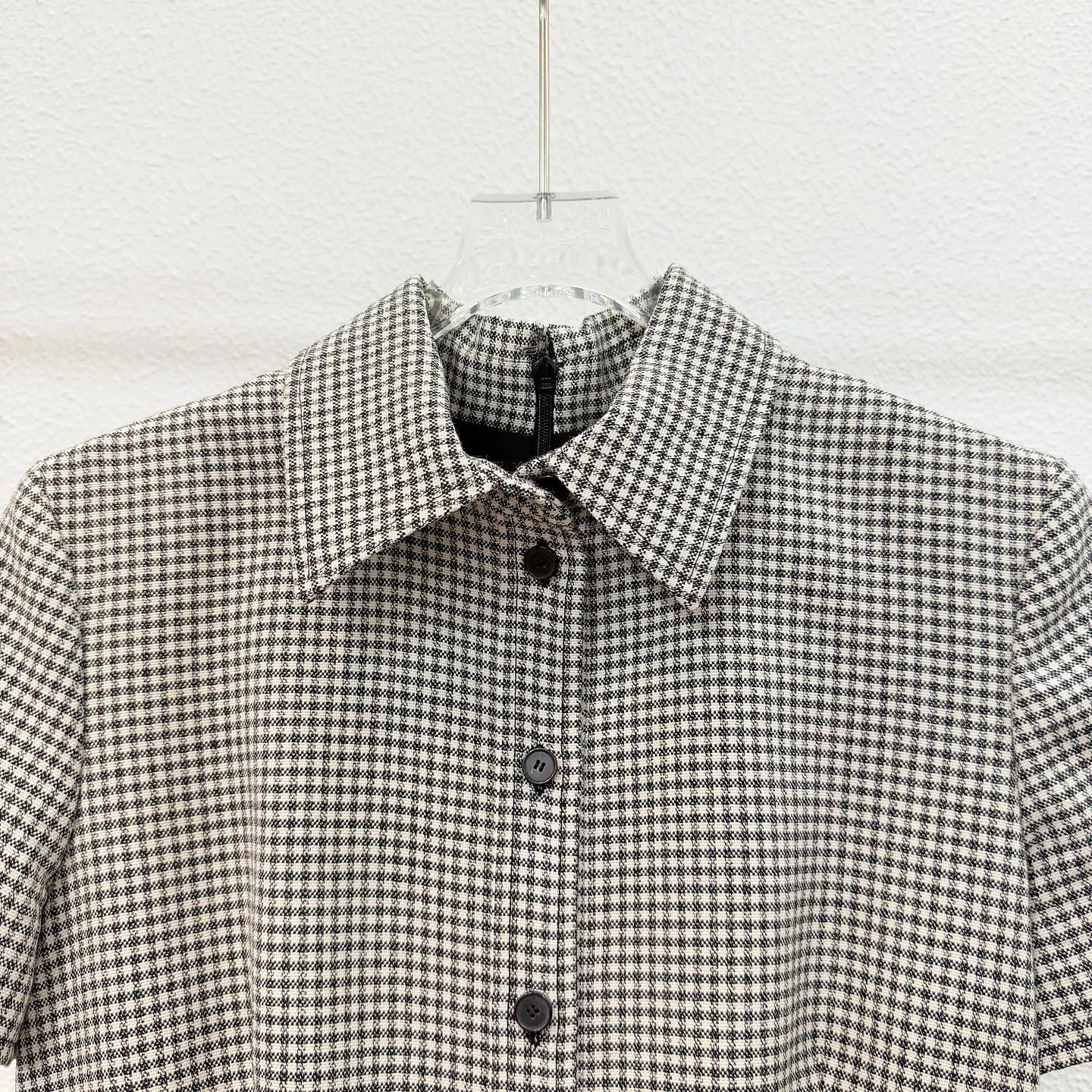 Dior Christian Dior Houndstooth Mini Dress Size 36 Size XS / US 0-2 / IT 36-38 - 6 Thumbnail
