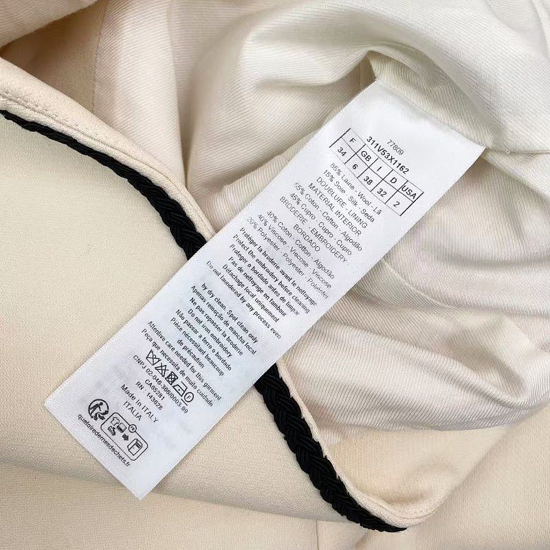 Dior Dior Embroidered Wool Jacket Size FR 34 Size XS / US 0-2 / IT 36-38 - 4 Thumbnail