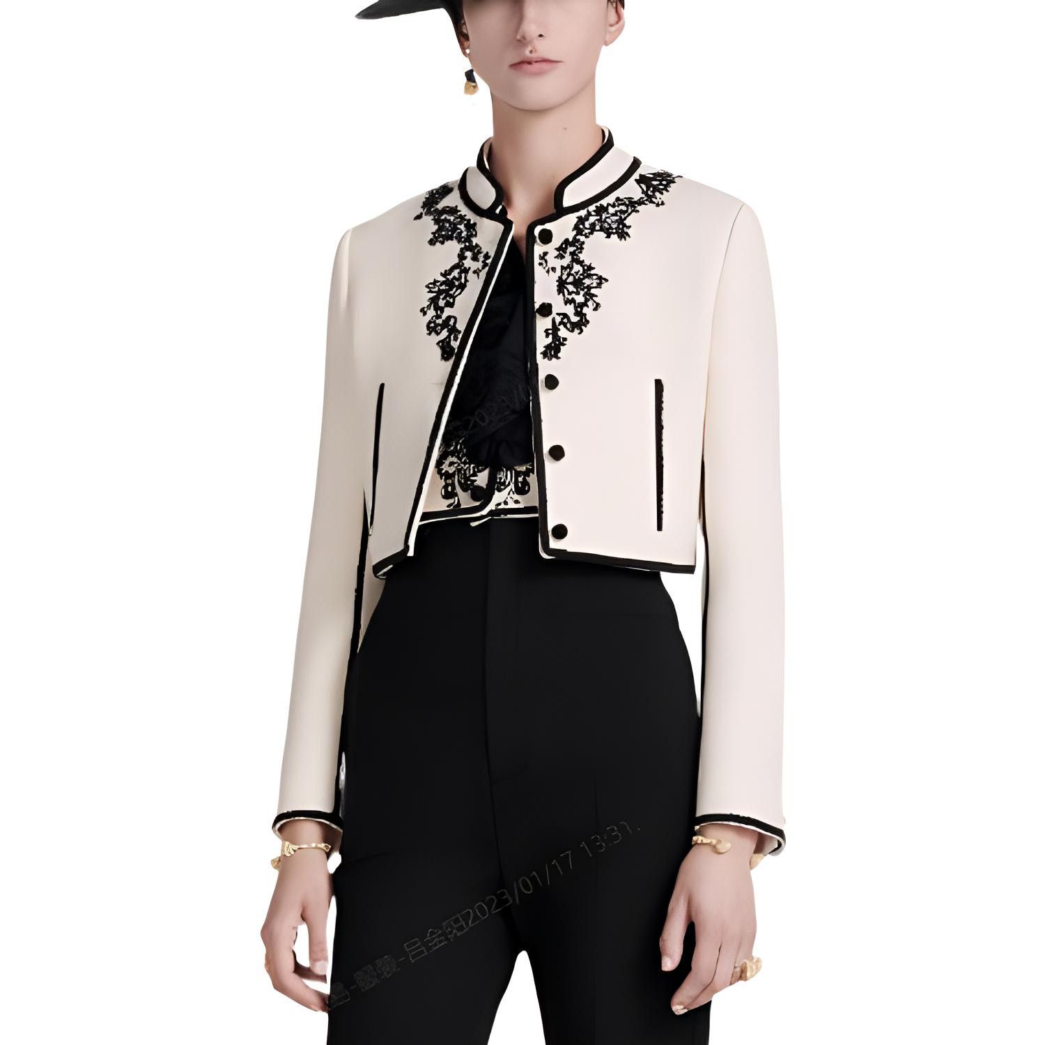Dior Dior Embroidered Wool Jacket Size FR 34 Size XS / US 0-2 / IT 36-38 - 7 Thumbnail