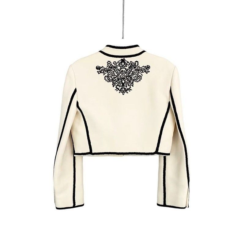 Dior Dior Embroidered Wool Jacket Size FR 34 Size XS / US 0-2 / IT 36-38 - 2 Thumbnail