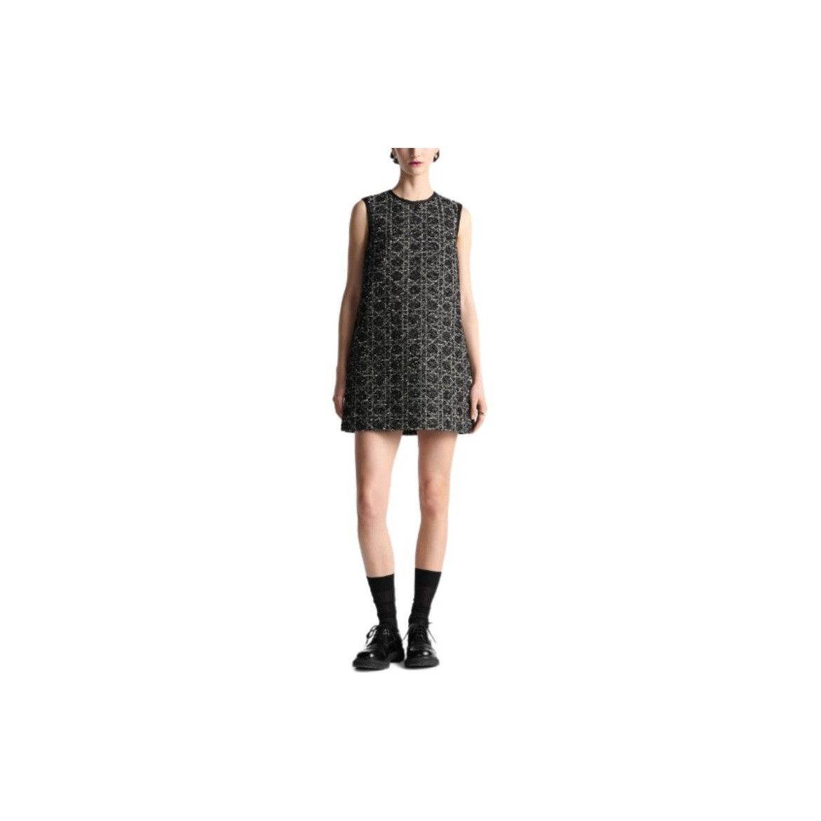 Dior Dior Cannage Tweed Dress Size 38 Size S / US 4 / IT 40 - 8 Thumbnail