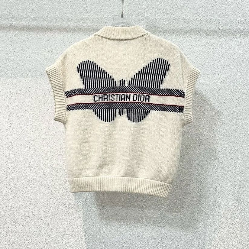 Dior Dior Butterfly Knit Sweater Size 38 Size S / US 4 / IT 40 - 2 Thumbnail