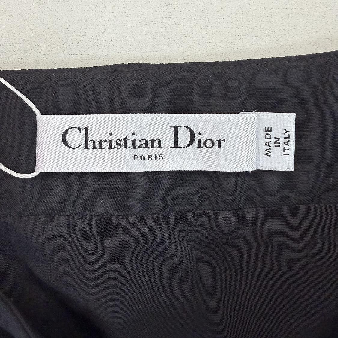 Dior Christian Dior Pleated Mini Skirt Size 38 Size 27" / US 4 / IT 40 - 3 Thumbnail