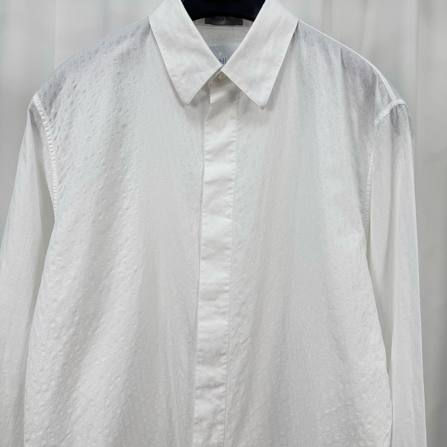 Dior Dior Oblique Cotton Button Up Shirt Size 40 Size US XXS / EU 40 - 7 Thumbnail