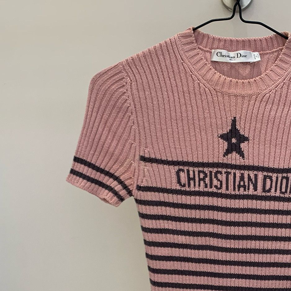 Dior Dior Logo Striped Knit Sweater Size 36 Size XS / US 0-2 / IT 36-38 - 5 Thumbnail