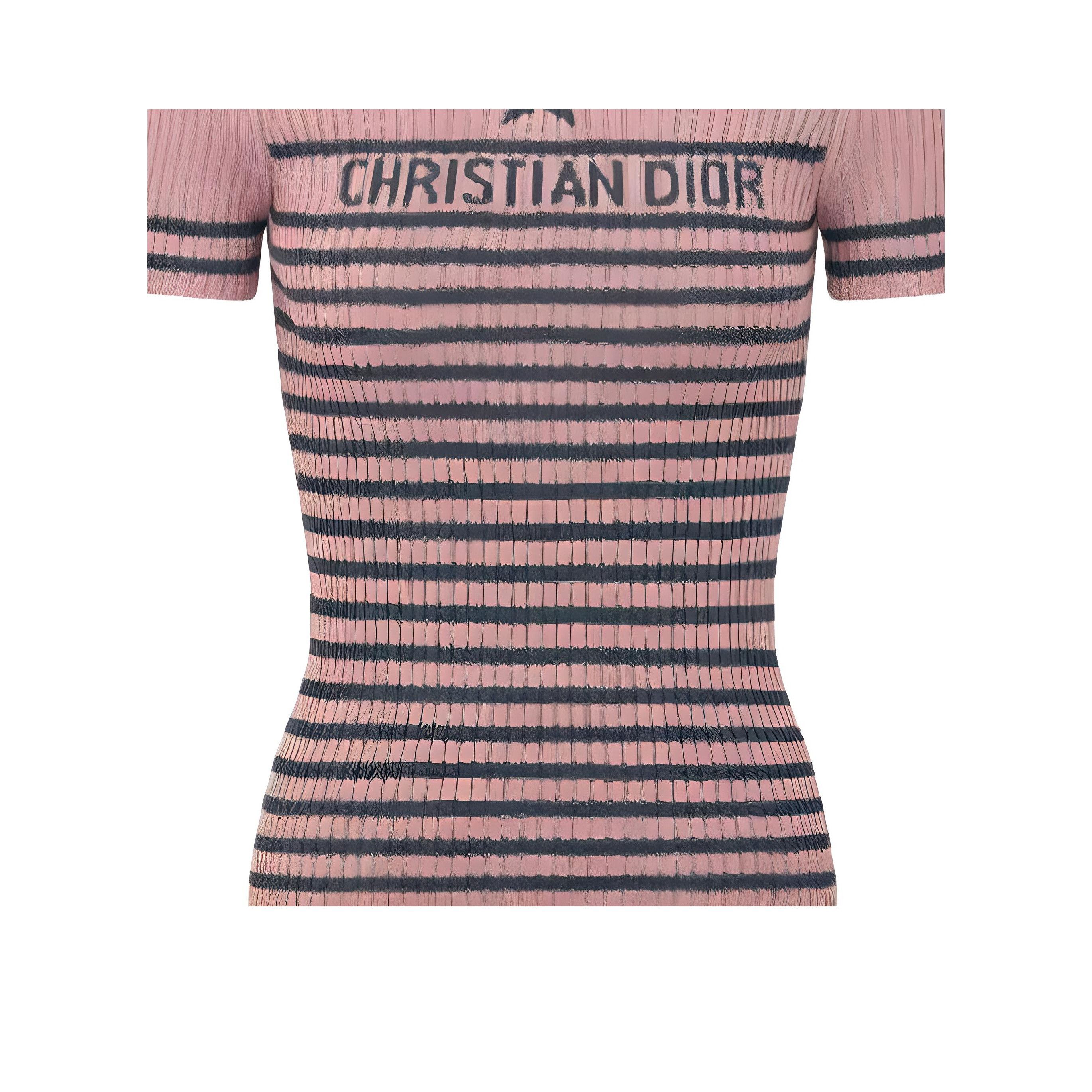 Dior Dior Logo Striped Knit Sweater Size 36 Size XS / US 0-2 / IT 36-38 - 10 Thumbnail