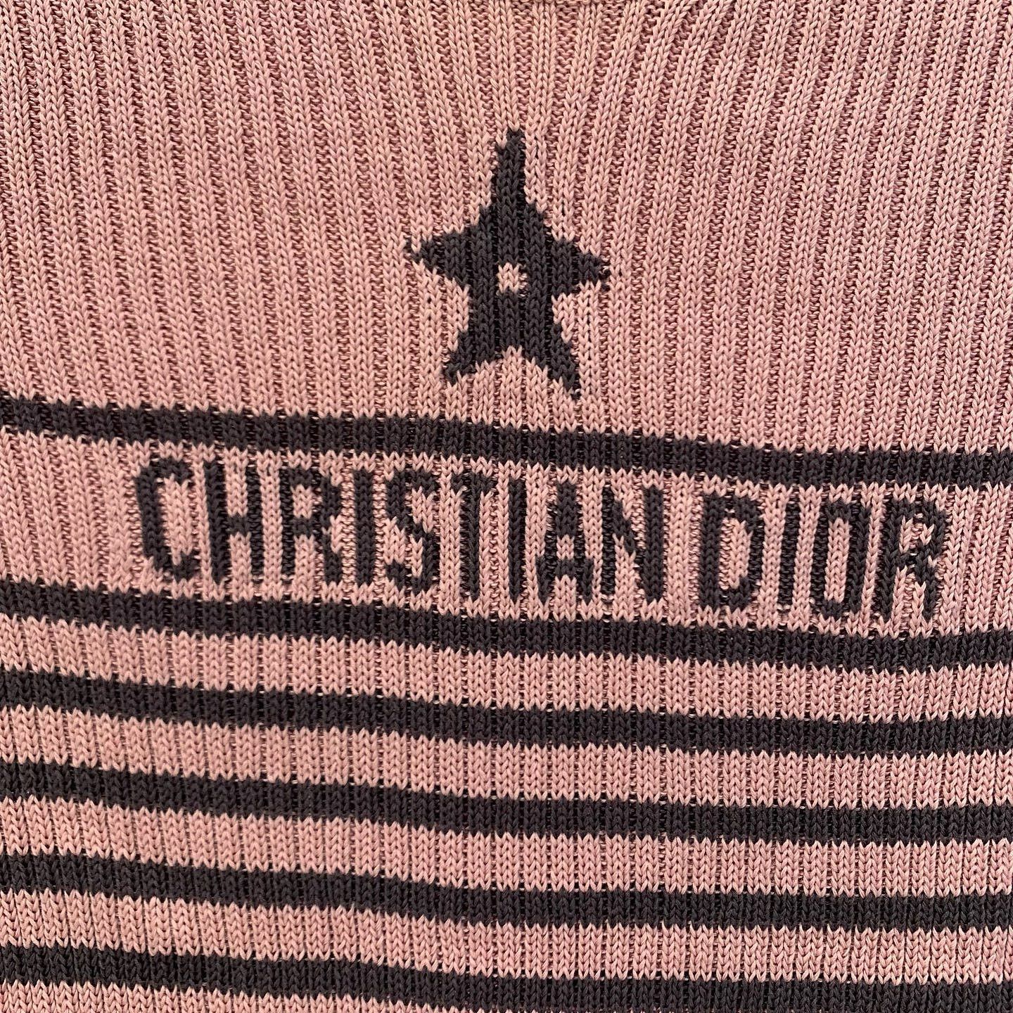 Dior Dior Logo Striped Knit Sweater Size 36 Size XS / US 0-2 / IT 36-38 - 9 Thumbnail