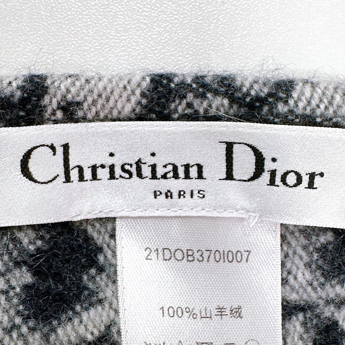 Dior Christian Dior Oblique Cashmere Shawl Size ONE SIZE - 3 Thumbnail