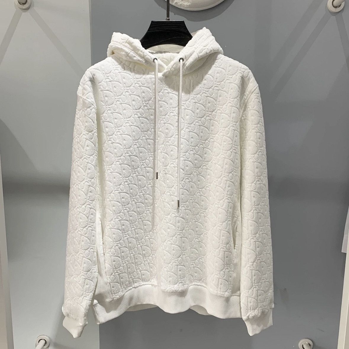Dior Dior Oblique Towel Hoodie Size XS Size US XS / EU 42 / 0 - 7 Thumbnail