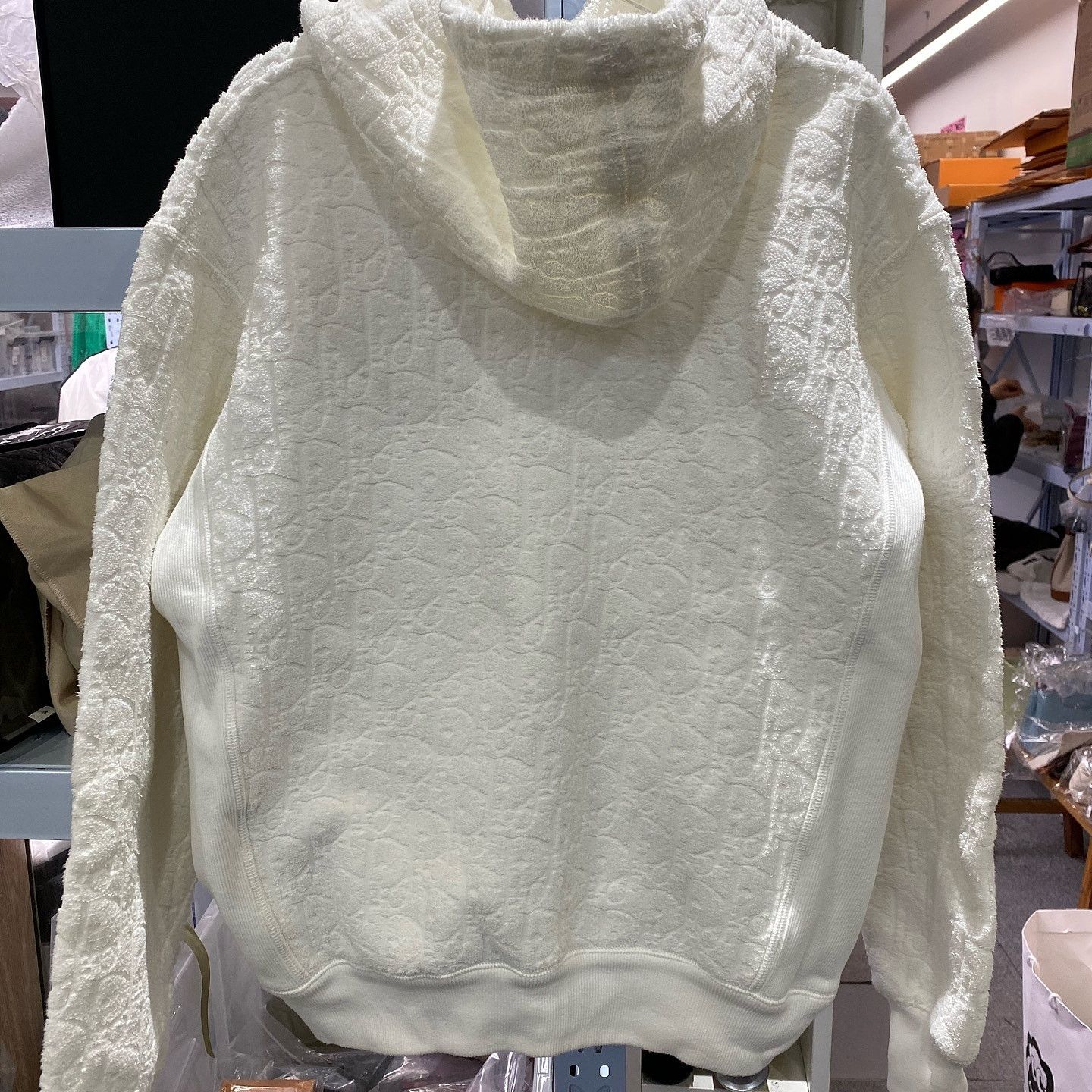 Dior Dior Oblique Towel Hoodie Size XS Size US XS / EU 42 / 0 - 2 Thumbnail