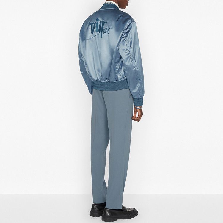 Dior Dior Logo Bomber Jacket Size S Size US S / EU 44-46 / 1 - 7 Thumbnail