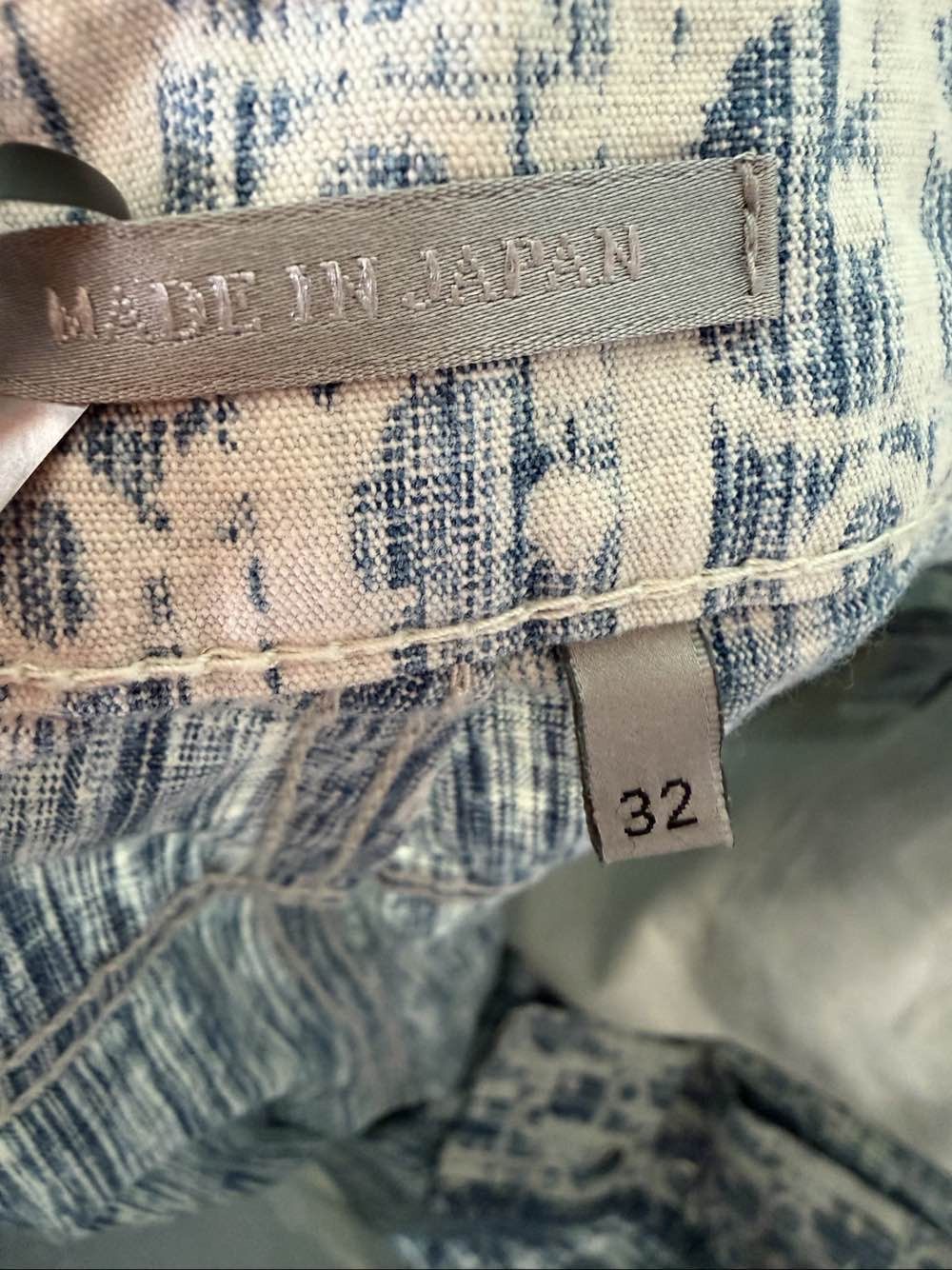 Dior Dior Oblique Print Denim Jeans Size 32 Size US 32 / EU 48 - 3 Thumbnail