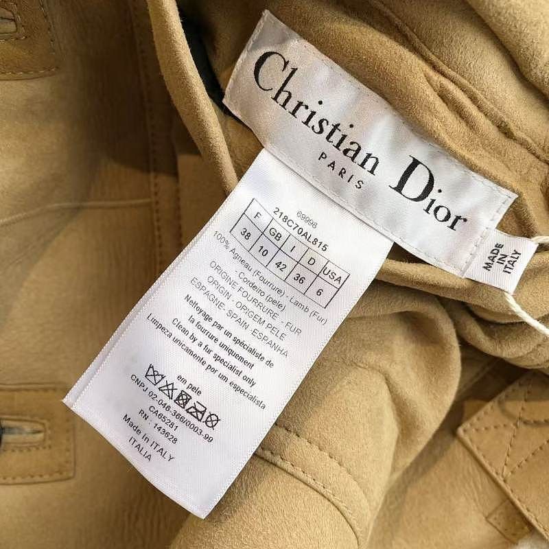 Dior Dior Shearling Lined Coat Size 38 Size S / US 4 / IT 40 - 3 Thumbnail