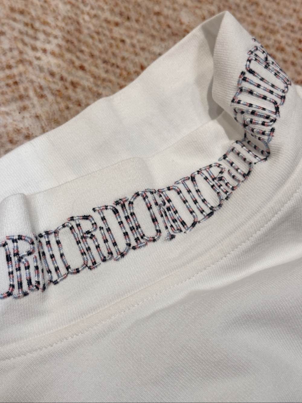 Dior Dior Bee Embroidery Mock Neck T-Shirt Size S Size US S / EU 44-46 / 1 - 5 Thumbnail