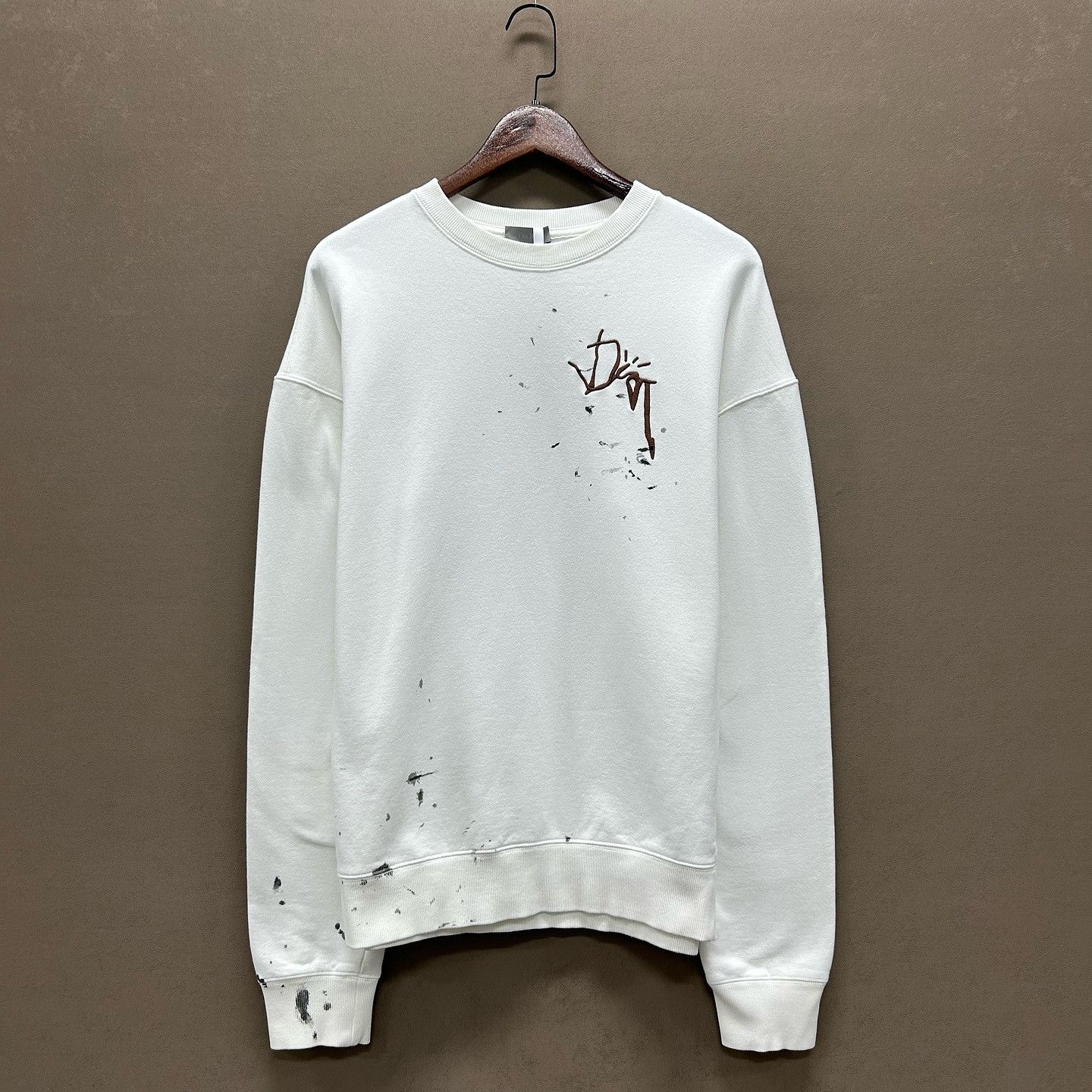 Dior Dior x Travis Scott Paint Splatter Sweatshirt Size XS Size US XS / EU 42 / 0 - 6 Thumbnail