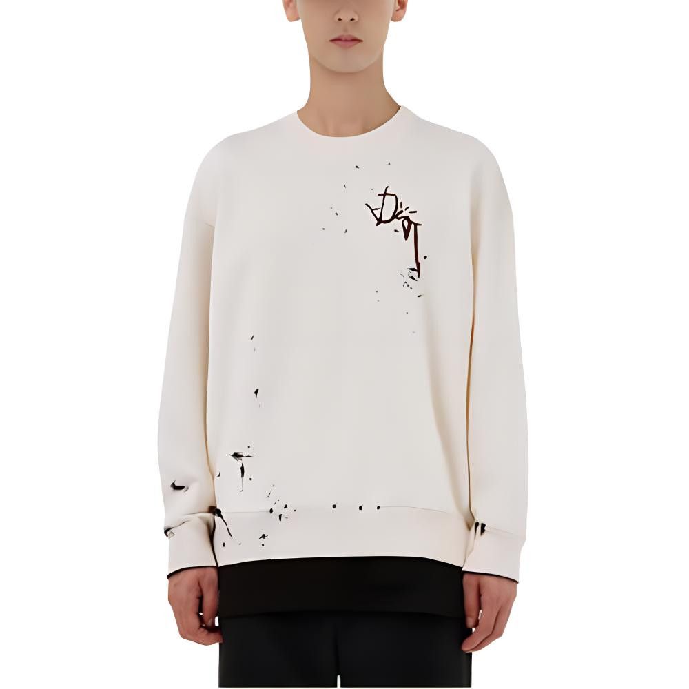 Dior Dior x Travis Scott Paint Splatter Sweatshirt Size XS Size US XS / EU 42 / 0 - 8 Thumbnail