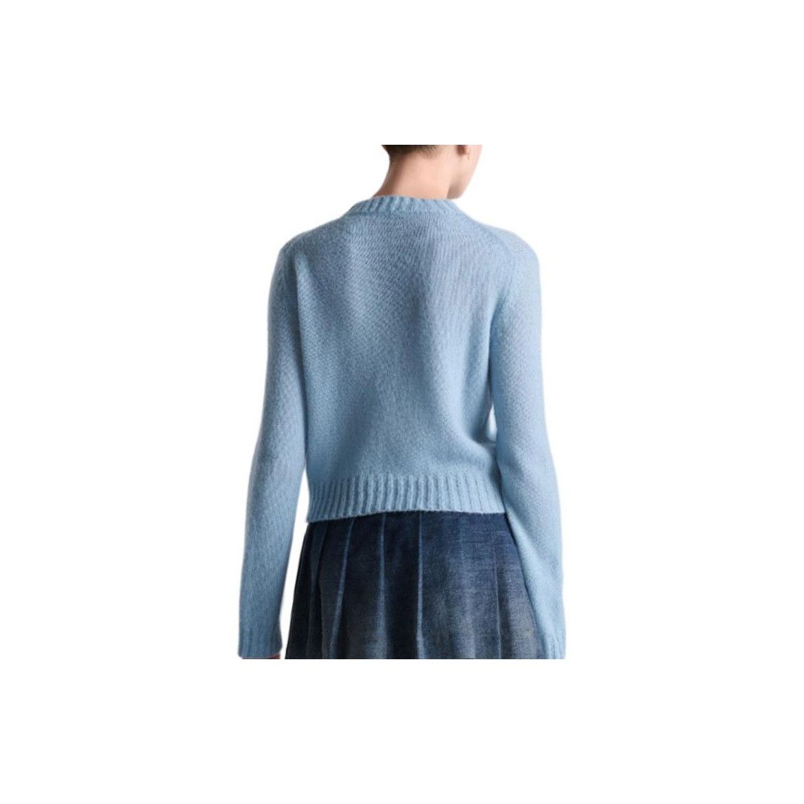 Dior Dior Miss Dior Logo Cashmere Silk Sweater Size 34 Size XS / US 0-2 / IT 36-38 - 10 Thumbnail