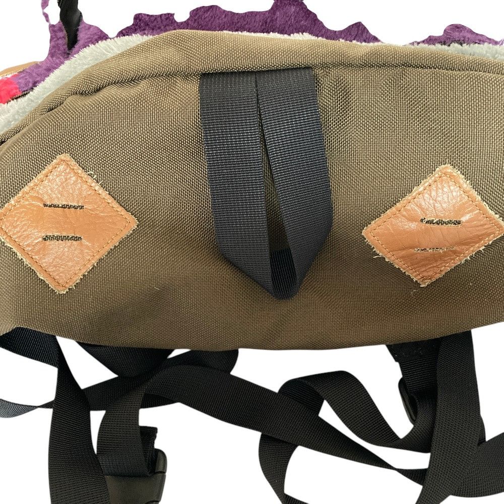 The North Face THE NORTH FACE The North Face Purple Label Fleece Medium Backpack Textile Backpack NN7955N DUTY FREE for USA Size ONE SIZE - 3 Thumbnail