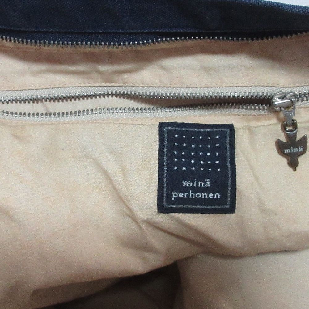mina perhonen Mina Perhonen mina perhonen forest parade canvas shoulder bag Textile Crossbody Bag DUTY FREE for USA Size ONE SIZE - 11 Thumbnail