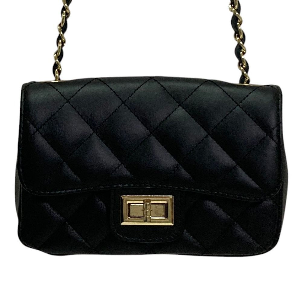 Other Other AULENTTI Quilted Chain Shoulder Bag Leather Shoulder Bag DUTY FREE for USA Size ONE SIZE - 4 Thumbnail