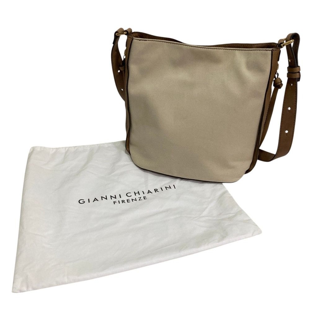 Other Other Gianni Chiarini Leather Canvas Shoulder Bag Leather Shoulder Bag DUTY FREE for USA Size ONE SIZE - 20 Thumbnail