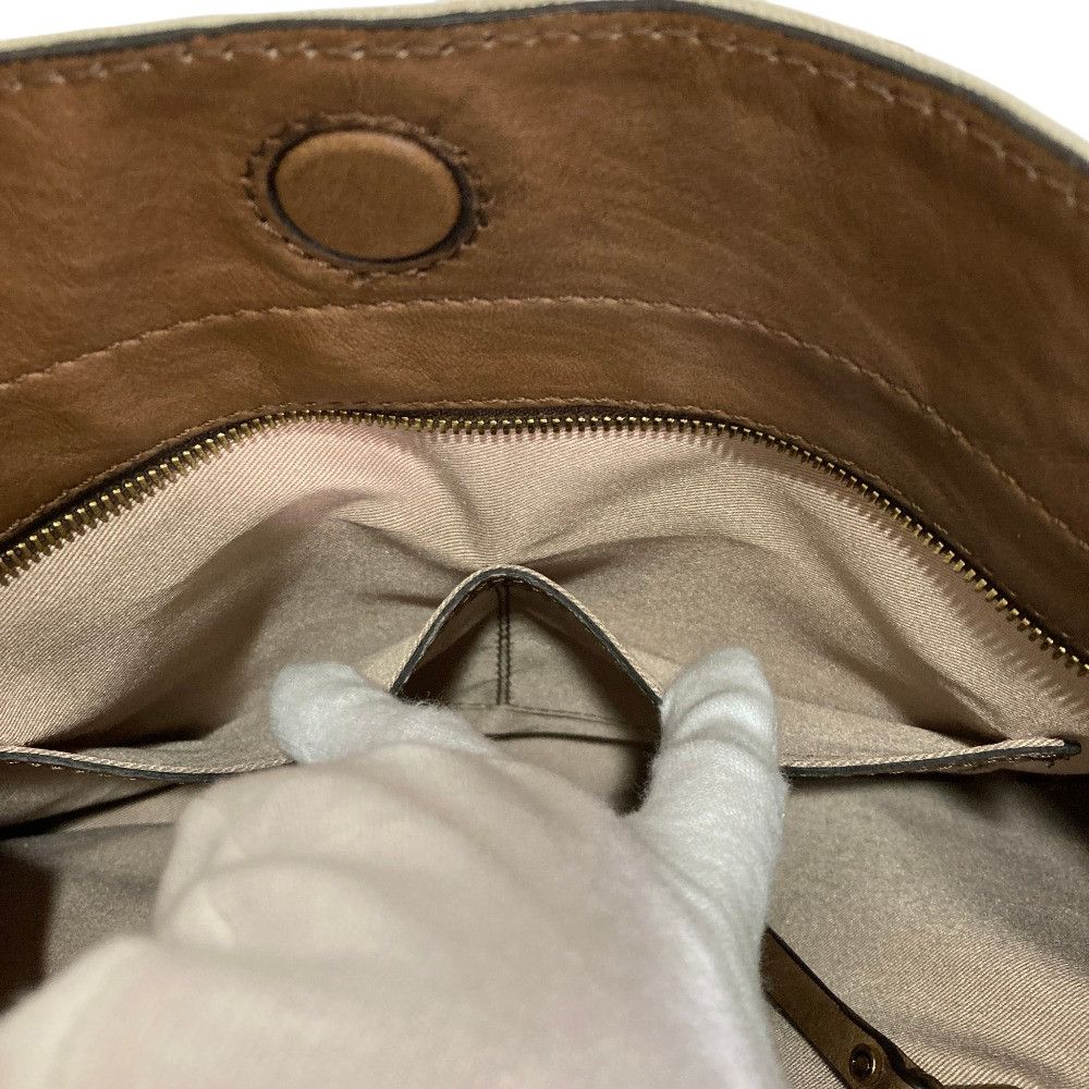 Other Other Gianni Chiarini Leather Canvas Shoulder Bag Leather Shoulder Bag DUTY FREE for USA Size ONE SIZE - 11 Thumbnail