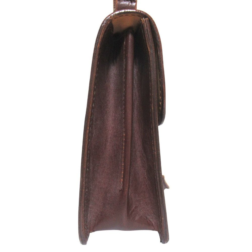 Other Other J&M Davidson Bridle Leather Flap Handbag Leather Handbag DUTY FREE for USA Size ONE SIZE - 3 Thumbnail