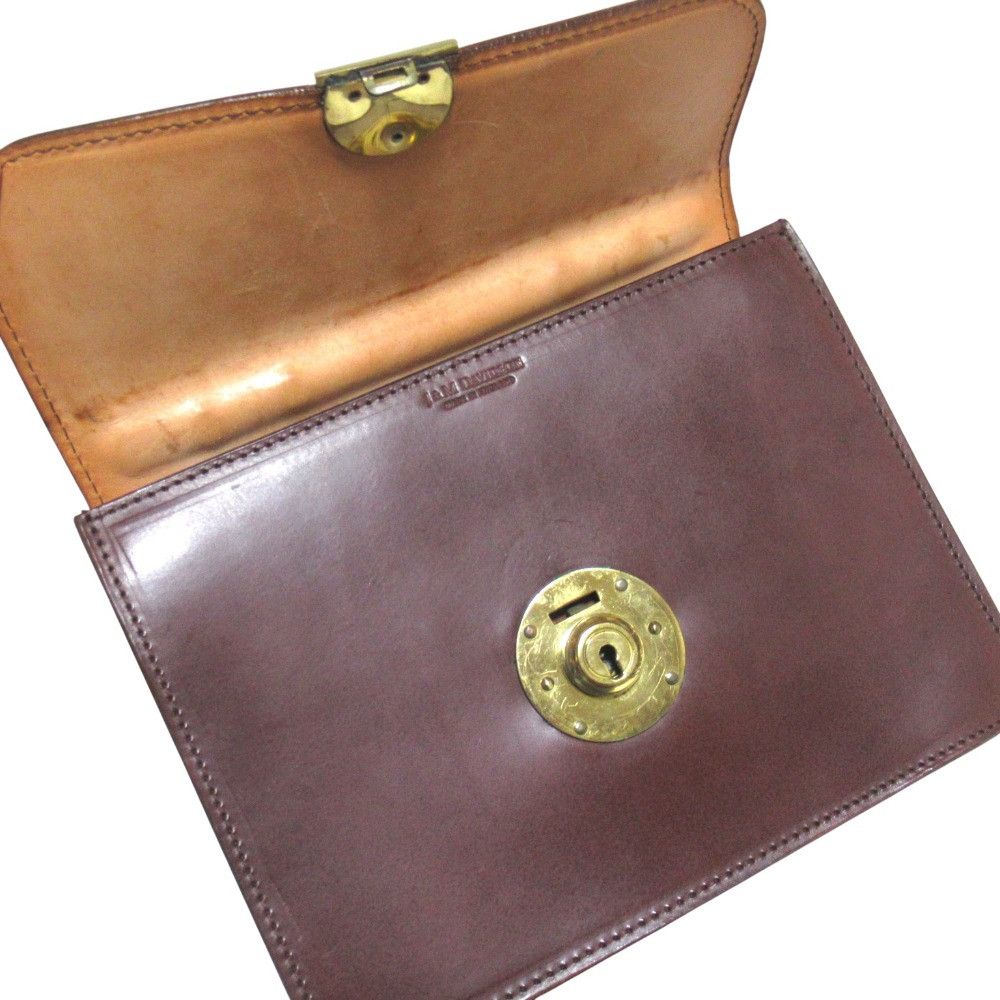 Other Other J&M Davidson Bridle Leather Flap Handbag Leather Handbag DUTY FREE for USA Size ONE SIZE - 10 Thumbnail