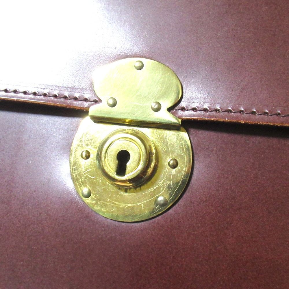Other Other J&M Davidson Bridle Leather Flap Handbag Leather Handbag DUTY FREE for USA Size ONE SIZE - 6 Thumbnail