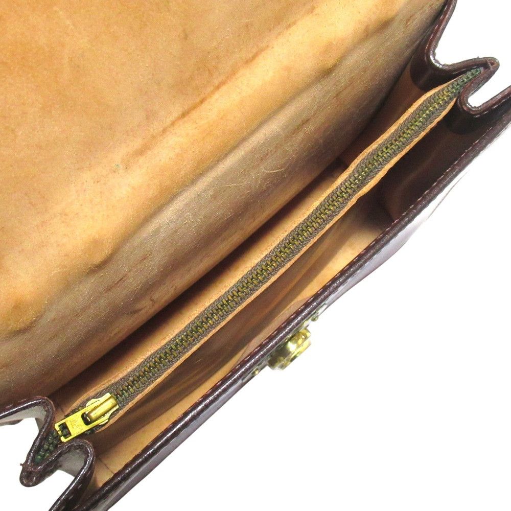 Other Other J&M Davidson Bridle Leather Flap Handbag Leather Handbag DUTY FREE for USA Size ONE SIZE - 11 Thumbnail